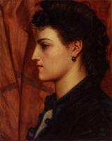 Prinsep, Valentine Cameron - Head Of An Italian Girl